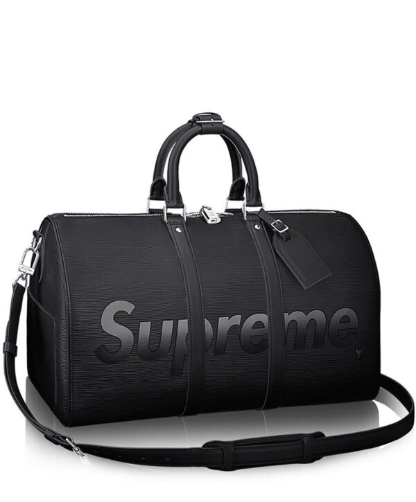 Louis Vuitton X Supreme Epi Keepall Bag