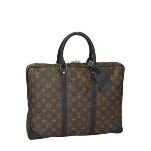 Louis Vuitton Monogram Porte-Documents Voyage M40225 Brown