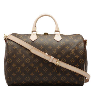 Louis Vuitton monogram speedy M40393 Brown