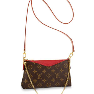 Louis Vuitton Pallas Clutch M41638 Red