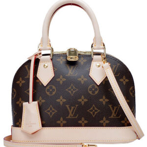 Louis Vuitton Monogram Canvas Alma Shoulder Bag M53152 Brown