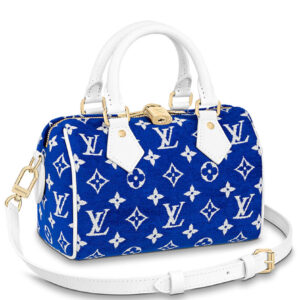 Louis Vuitton Speedy Bandouliere 20 M20751 Blue