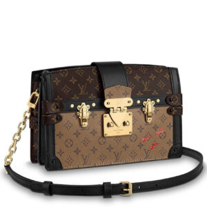 Louis Vuitton Trunk Clutch M43596 Brown