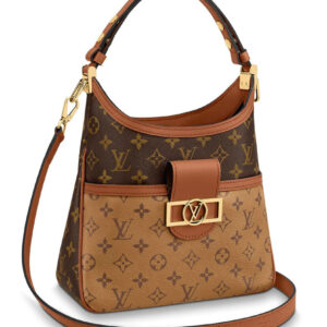 Louis Vuitton Hobo Dauphine PM M45194 Brown