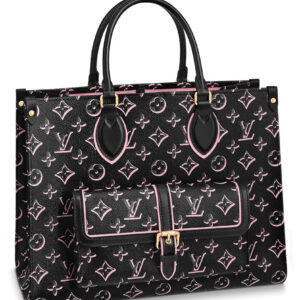 Louis Vuitton Onthego MM Tote Bag M46154 Black