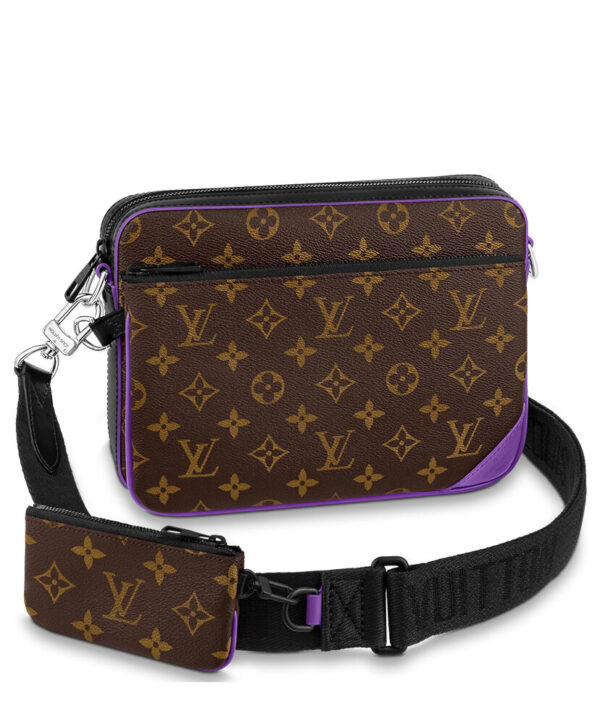 Louis Vuitton Trio Messenger Bag M46266 Purple