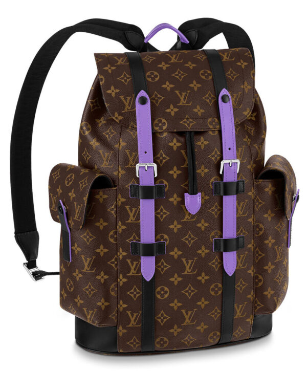 Louis Vuitton Christopher MM M46272 Purple