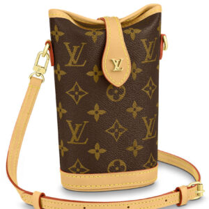 Louis Vuitton Fold Me Pouch M80874 Brown