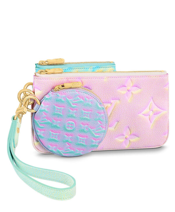 Louis Vuitton Trio Pouch M81293 Pink