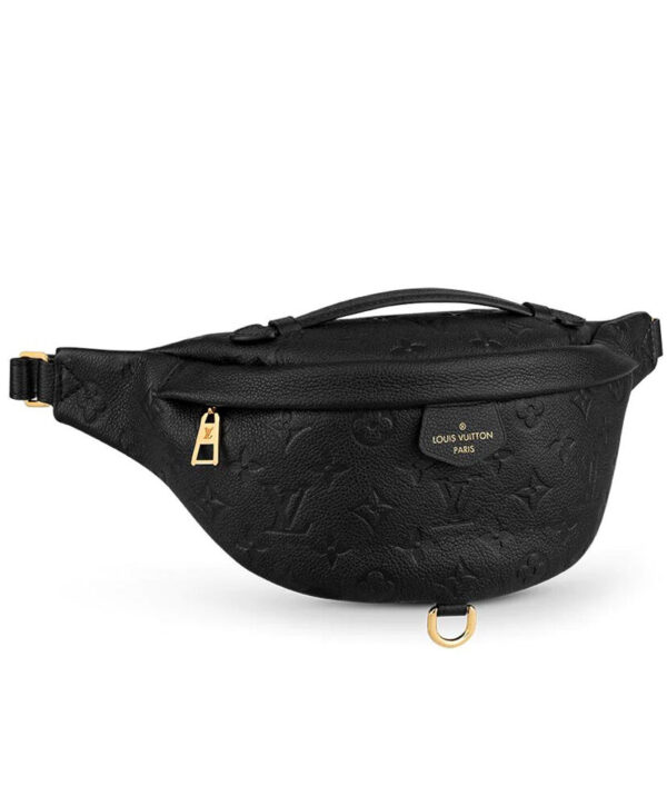 Louis Vuitton Monogram Empreinte Bumbag M44812 Black