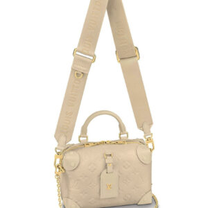 Louis Vuitton Petite Malle Souple M45393 M45394 Cream