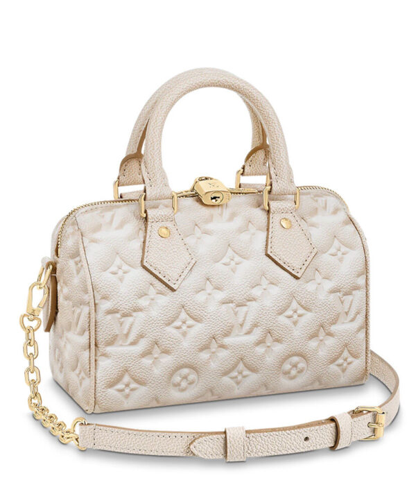 Louis Vuitton Speedy Bandouliere 20 M46163 Cream