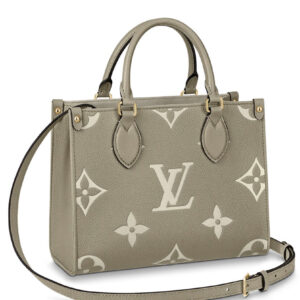 Louis Vuitton Onthego PM Tote Bag M45659 M45779 Gray