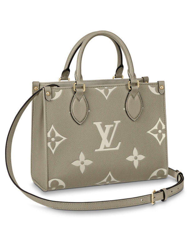 Louis Vuitton Onthego PM Tote Bag M45659 M45779 Gray