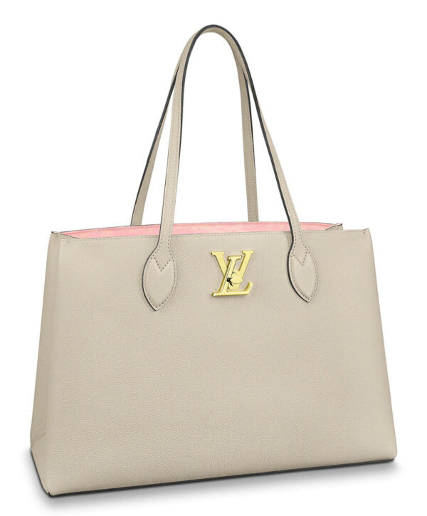 Louis Vuitton Lockme Shopper M57346 Cream