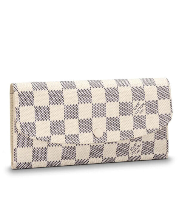 Louis Vuitton Emilie Wallet N63546 White