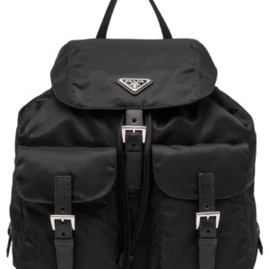 Prada Fabric Backpack 1BZ811 Black