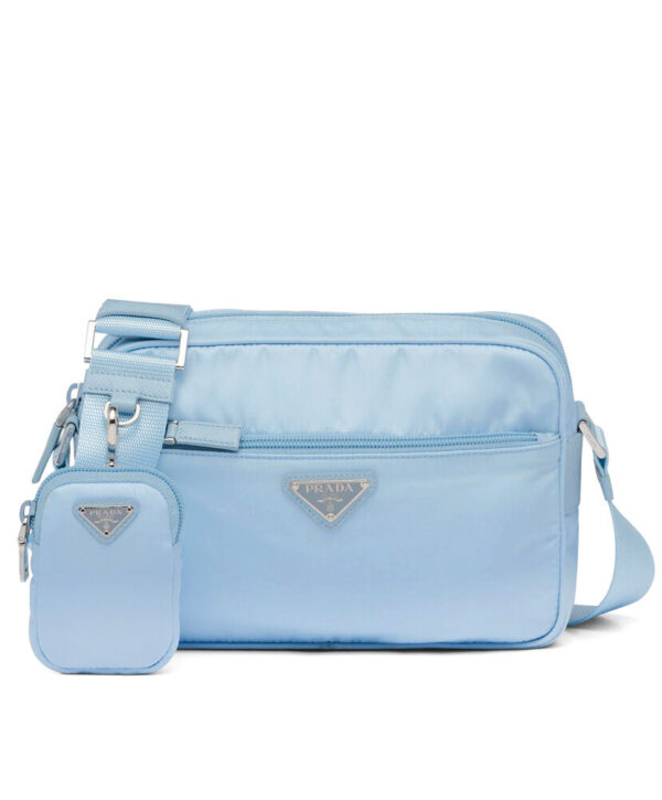 Prada Re-Nylon Shoulder Bag 1BC167 Blue