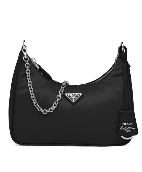 Prada Re-Edition 2005 nylon shoulder bag Black