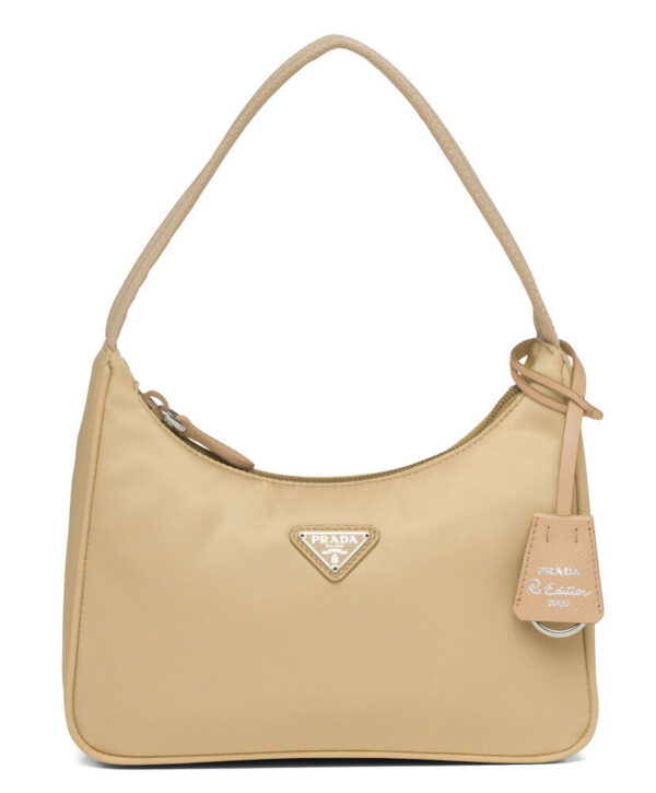 Prada Re-Edition 2000 nylon mini-bag 1NE515 Apricot