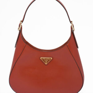 Prada Leather Shoulder Bag 1BC179 Red