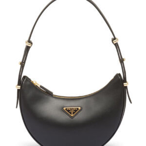 Prada Leather Shoulder Bag 1BC194 Black