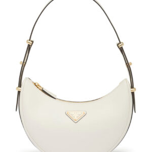 Prada Leather Shoulder Bag 1BC194 Cream