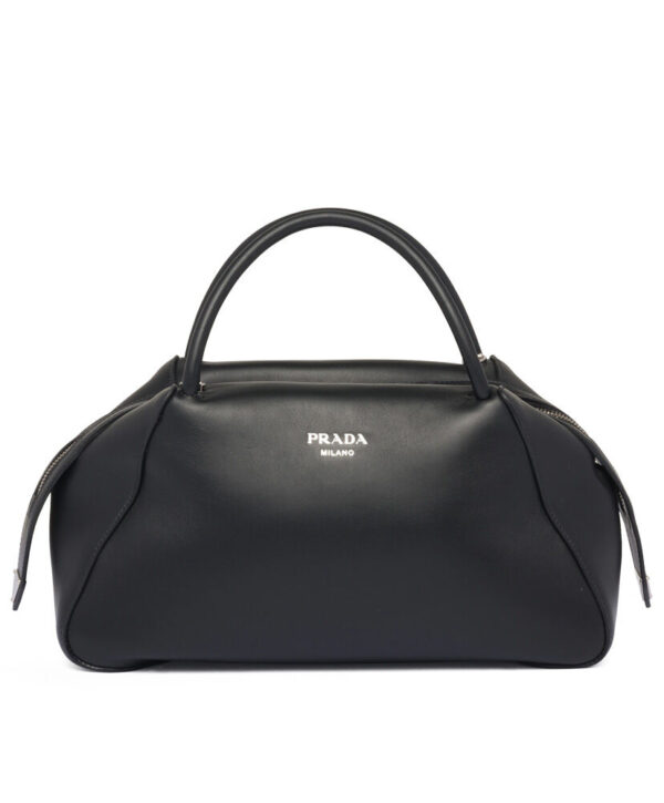 Prada Medium Leather Prada Supernova Handbag 1BA365 Black