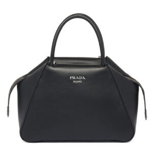 Prada Small Leather Prada Supernova Handbag 1BA366 Black