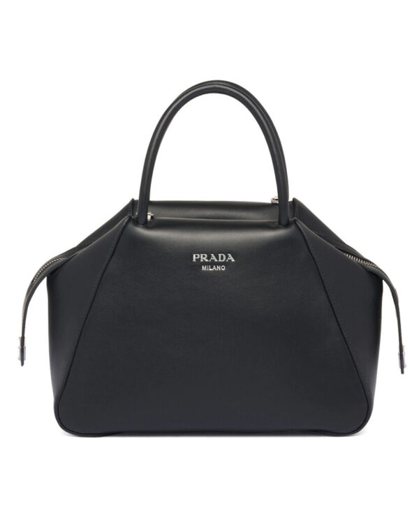 Prada Small Leather Prada Supernova Handbag 1BA366 Black