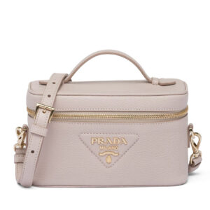 Prada Leather Mini-bag 1BH202 Pink