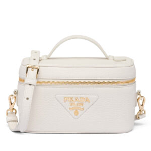 Prada Leather Mini-bag 1BH202 White