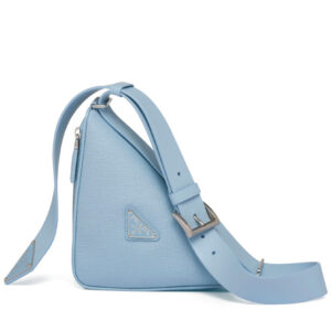 Prada Saffiano Leather Belt Bag Blue