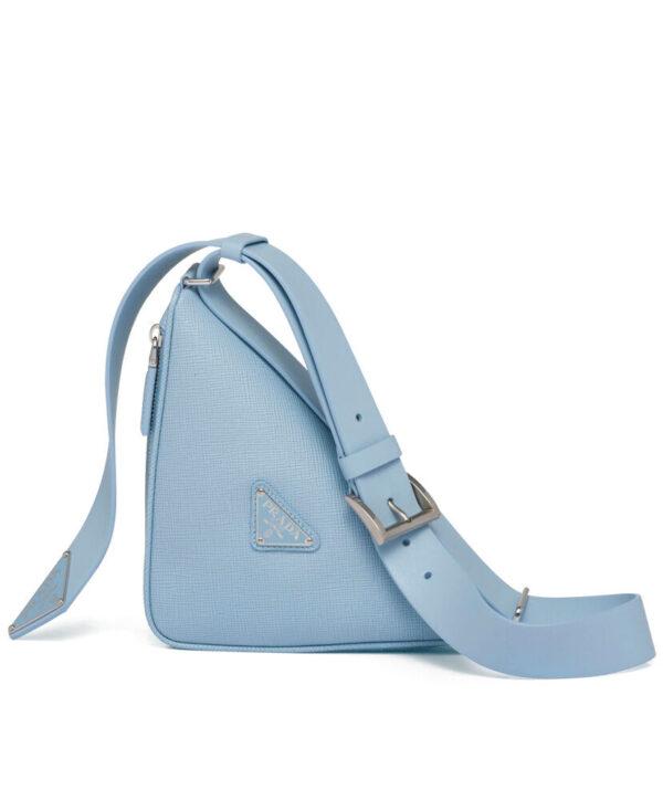 Prada Saffiano Leather Belt Bag Blue