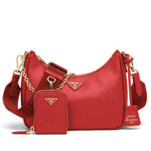 Prada Re-Edition 2005 Saffiano leather bag 1BH204 Red