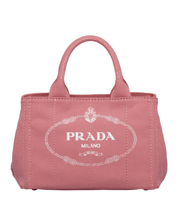 Prada Denim Tote 1BG439 Peachblow