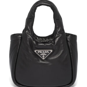 Prada Small Padded Prada Soft Nappa-leather Bag 1BA359 Black