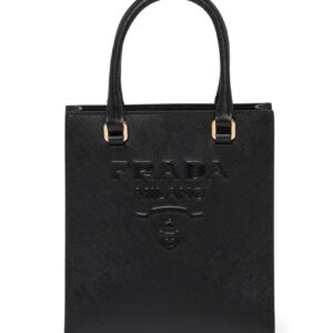 Prada Small Saffiano Leather Handbag Black