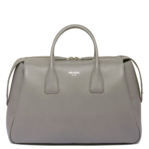 Prada Leather Travel Bag 2VC035 Gray