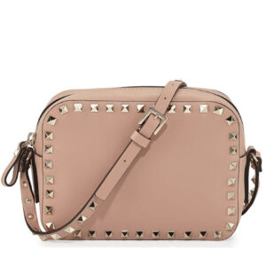 Valentino Rockstud Camera Bag Apricot