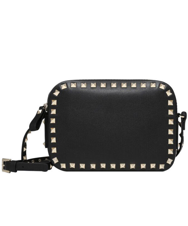 Valentino Rockstud Camera Bag Black