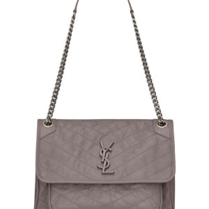 Saint Laurent Medium Niki Chain Bag 498894 Gray