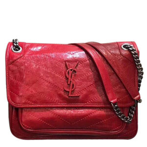 Saint Laurent Medium Niki Chain Bag 498894 Red