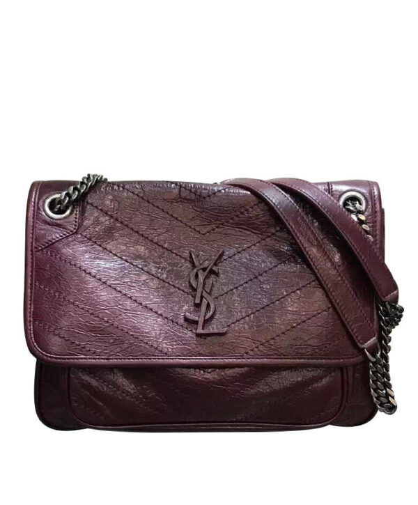 Saint Laurent Medium Niki Chain Bag 498894 Mauve