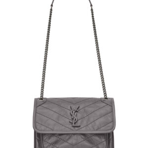 Saint Laurent Baby Niki Chain Bag 5330370 Dark Gray