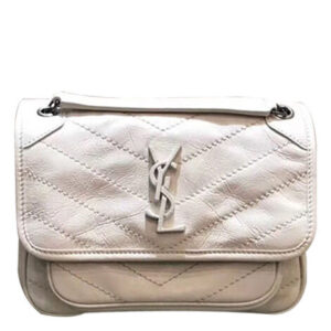 Saint Laurent Baby Niki Chain Bag 5330370 White