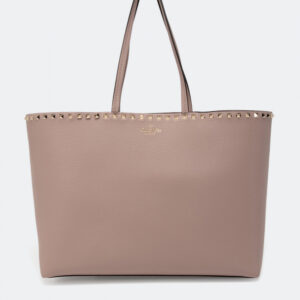 Valentino Garavani Rockstud Large Leather tote Pink